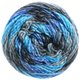 Lana Grossa GOMITOLO CONSETA | 708-azul azur/azul real/gris claro/antracita