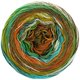Lana Grossa GOMITOLO DENIM INCA | 156-verde amarillento/esmeralda/naturaleza/gris oscuro/naranja/amarillo mostaza/turquesa/caqui