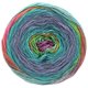 Lana Grossa GOMITOLO FELICE | 713-rosa vívida/rosa/esmeralda/rojo/violeta/verde/turquesa/amarillo