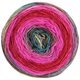 Lana Grossa GOMITOLO FINITO | 552-rosa vívida/vino tinto/turquesa azulado/verde turquesa