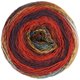 Lana Grossa GOMITOLO FINITO | 559-rojo/berenjena/mostaza/octanaje