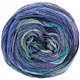 Lana Grossa GOMITOLO LINO | 2015-gris plata/jeans azul/gris/azul violeta/octanaje