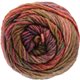 Lana Grossa GOMITOLO MEZZO | 106-rosa/caqui/ciclamino/azul violeta/jade/verde claro/azul/violeta antigua