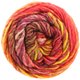 Lana Grossa GOMITOLO MEZZO | 117-castaña/rojo oscuro/amarillo/naranja/rosa/oliva/rojo
