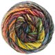 Lana Grossa GOMITOLO MEZZO | 124-amarillo/naranja claro/gris verde/terracota/gris oscuro/gris claro/camello