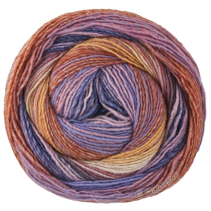 Lana Grossa GOMITOLO MODO | 621-malva/lila/azul/azul oscuroro/palo de rosa/beige/ocre/turrón/marrón/gris azulado/gris claro/gris oscuro