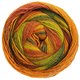 Lana Grossa GOMITOLO MOLTO | 616-verde lima/verde claro/verde oscuro/rojo marrón/marrón anaranjado