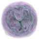 Lana Grossa GOMITOLO SILKHAIR | 212-lila/púrpura claro/gris azul mezcla