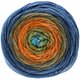 Lana Grossa GOMITOLO SOLE | 922-turquesa/marino/naranja/oliva/marrón/gris verde