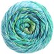 Lana Grossa GOMITOLO SUMMER TWEED | 13-verde/azul noche/turquesa/verde claro/octanaje