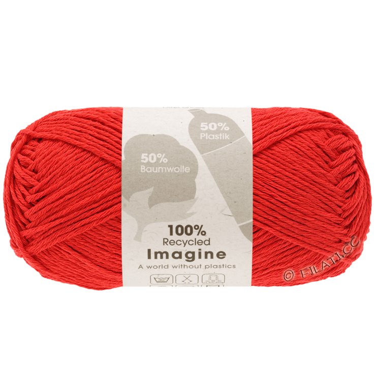 Lana Grossa IMAGINE (100% Recycled) | 01-rojo