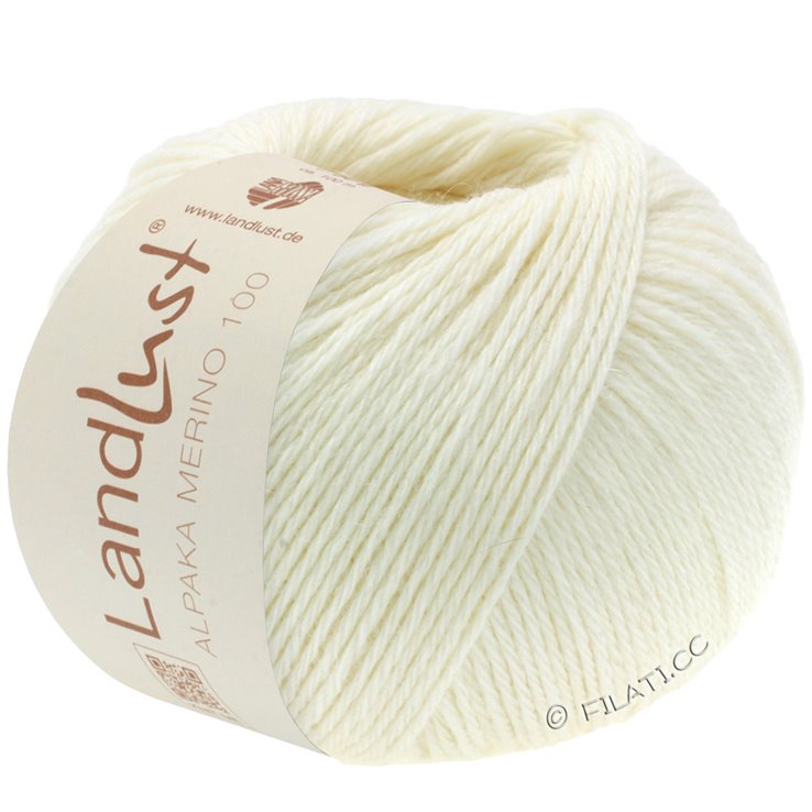 Lana Grossa LANDLUST Alpaka Merino 100 | 301-color crudo