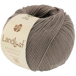 Lana Grossa LANDLUST BAUMWOLLE (GOTS) | 16-gris marrón
