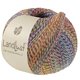 Lana Grossa LANDLUST DIE SOCKENWOLLE PRINT | 220-verde/rojo oscuro/azul/amarillo/azul claro/ciruela/naranja mezcla
