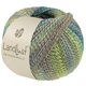 Lana Grossa LANDLUST DIE SOCKENWOLLE PRINT | 221-limón/oliva claro/oliva oscuro/gris claro/azul claro/turquesa/jade/azul mezcla