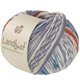 Lana Grossa LANDLUST DIE SOCKENWOLLE | 614-gris/blanco/octanaje claro/octanaje oscuro/ocre/verde mayo