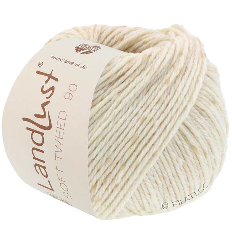 Lana Grossa LANDLUST Soft Tweed 90 | 01-naturaleza mezcla