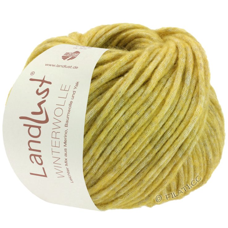 Lana Grossa LANDLUST WINTERWOLLE | 01-amarillo limón mezcla
