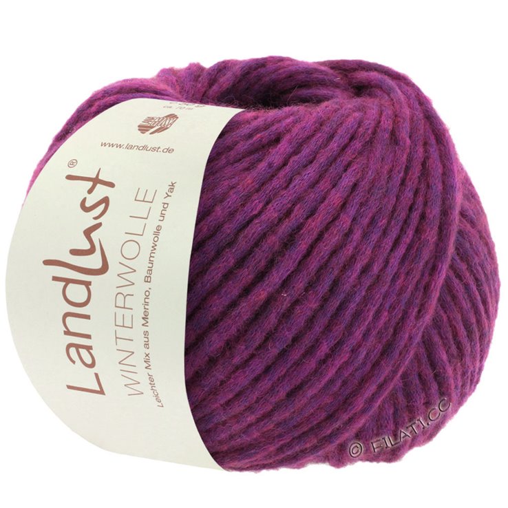 Lana Grossa LANDLUST WINTERWOLLE | 06-fucsia mezcla