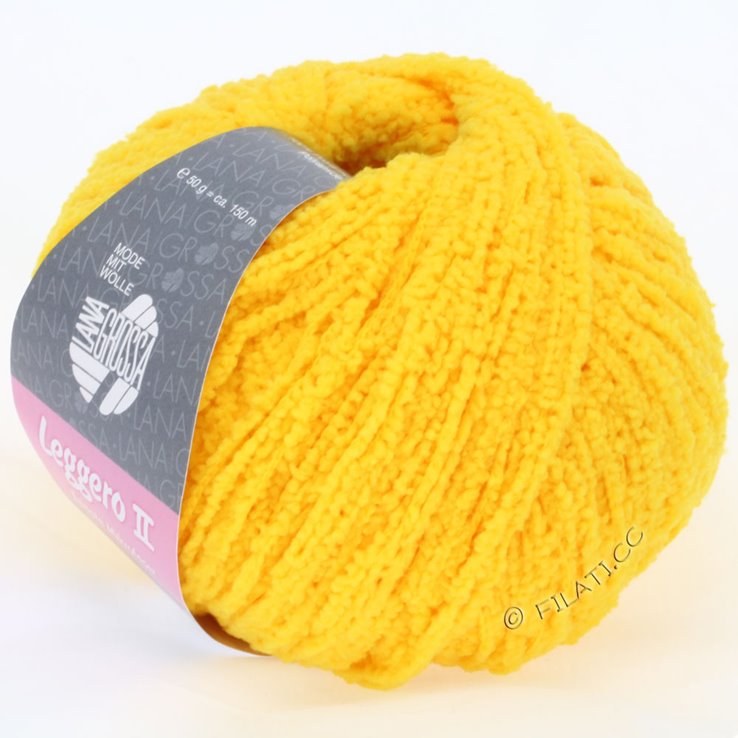 Lana Grossa LEGGERO II Uni | 01-amarillo