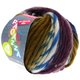 Lana Grossa LEI Mouliné/Color Mix/Spray (Ragazza) | 154-naturaleza/gris/umber/azul negro