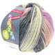 Lana Grossa LEI Dégradé | 502-color crudo/rosa/lila/gris oscuro
