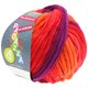 Lana Grossa LEI Dégradé | 507-rojo/rojo violeta/azul violeta