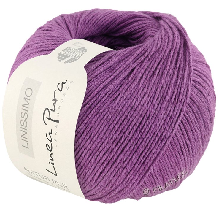 Lana Grossa LINISSIMO (Linea Pura) | 05-púrpura lila