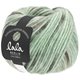 Lana Grossa LOVELY COTTON Inserto (lala BERLIN) | 111-verde pastel/gris