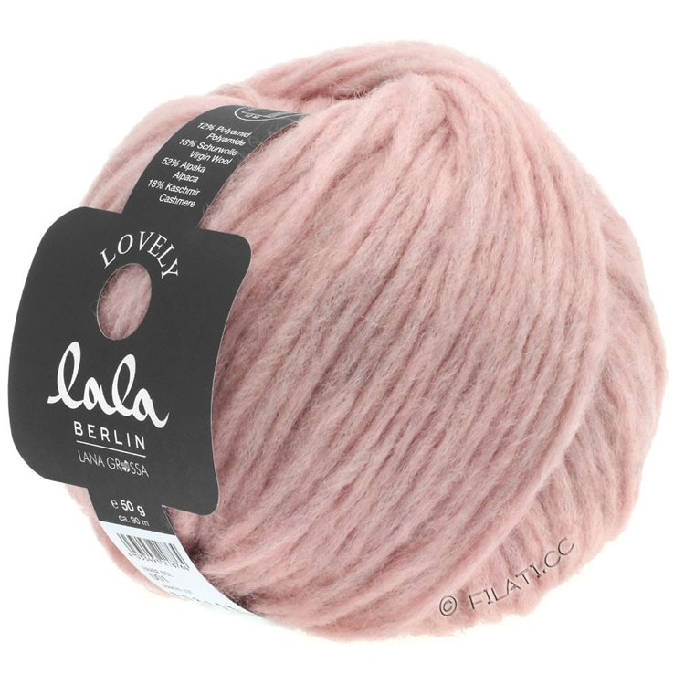 Lana Grossa LOVELY (lala BERLIN) | 01-rosa mezcla