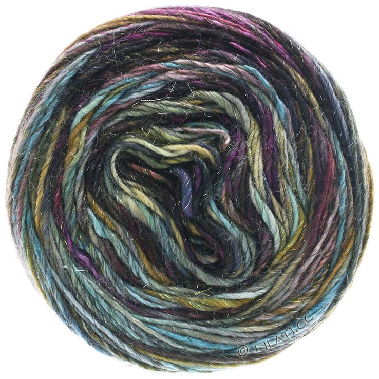 Lana Grossa LUCIA | 201-gris/beige/oliva/lila/antracita/umber