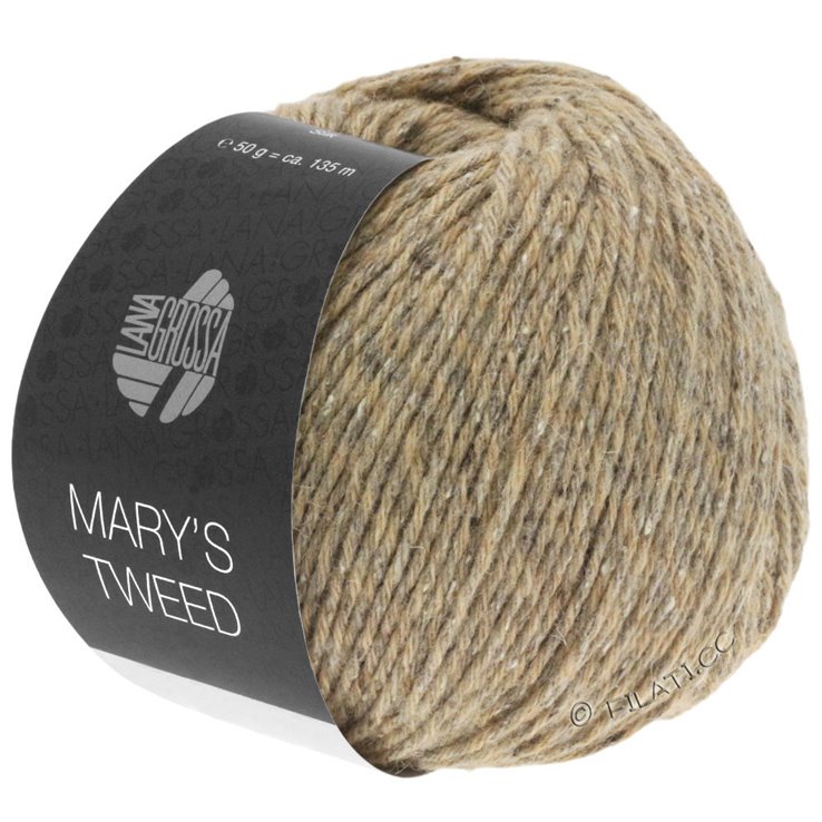 Lana Grossa MARY'S TWEED | 01-camello mezcla