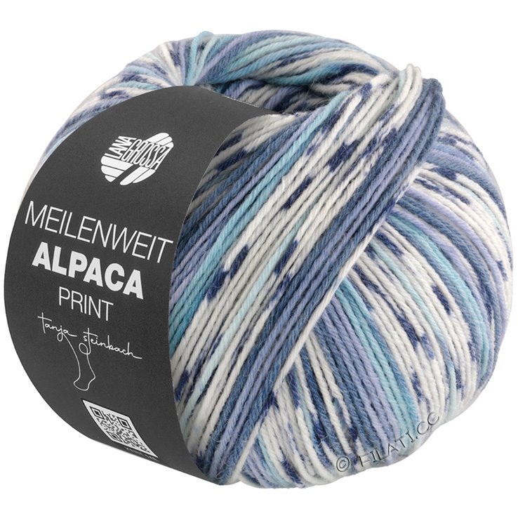 Lana Grossa MEILENWEIT 6-FACH 150g Alpaca Print | 1101-