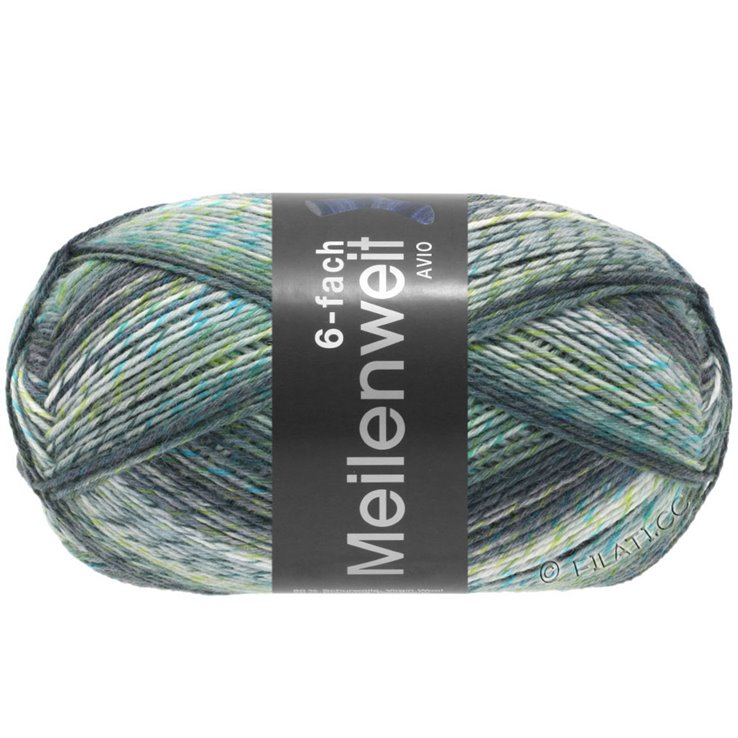 Lana Grossa MEILENWEIT 6-FACH 150g Avio | 9504-