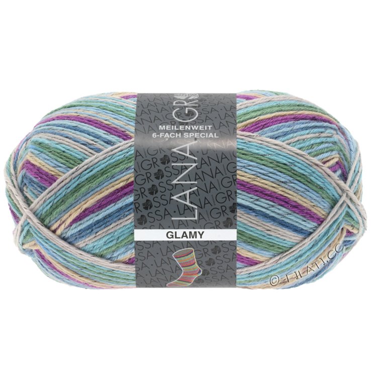 Lana Grossa MEILENWEIT 6-FACH 150g Glamy | 9853-