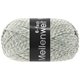Lana Grossa MEILENWEIT 6-FACH 150g Mouliné/Tweed | 8501-gris claro/blanco
