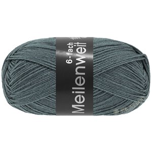 Lana Grossa MEILENWEIT 6-FACH 150g  Uni | 9249-gris azul