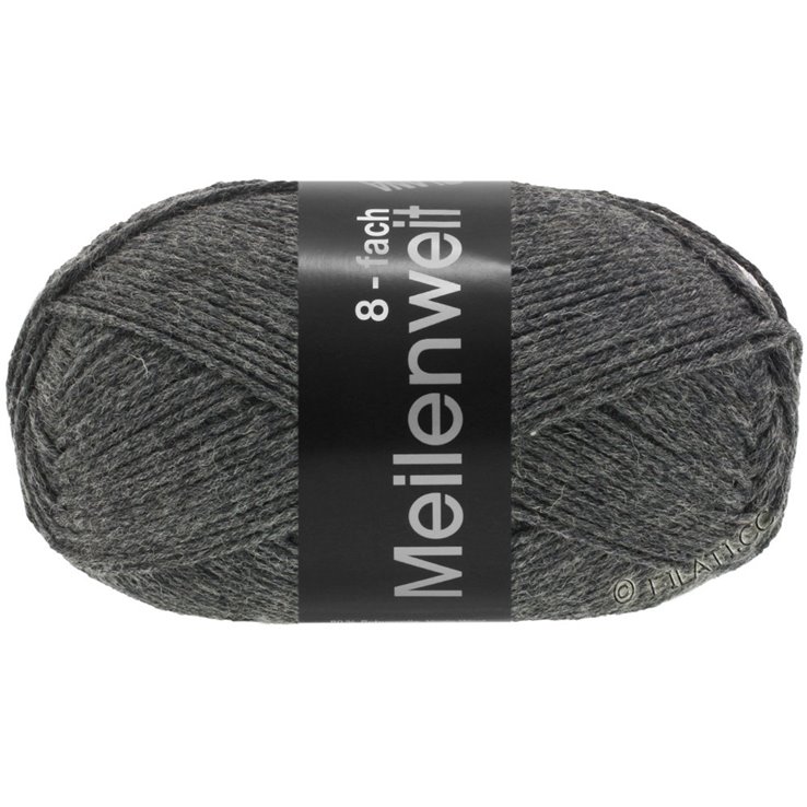 Lana Grossa MEILENWEIT 8-FACH 150g | 9557-antracita