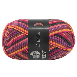 Lana Grossa MEILENWEIT 8-FACH 150g Granita
