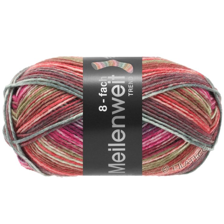 Lana Grossa MEILENWEIT 8-FACH 100g Trend | 9913-