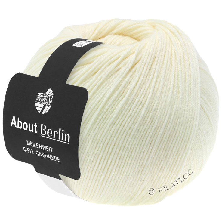 Lana Grossa MEILENWEIT 6-PLY CASHMERE (ABOUT BERLIN) | 001-color crudo