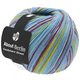 Lana Grossa MEILENWEIT 100g Cashmere Street (ABOUT BERLIN) | 832-turquesa/amarillo/verde claro/gris plata/zarzamora