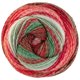 Lana Grossa GOMITOLO (Christmas Edition Lurex) | 117-verde rojo/gris verde/rojo brillante/rojo claro/rojo tomate/rojo oscuro/color crudo