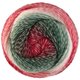 Lana Grossa GOMITOLO (Christmas Edition) | 114-rojo/color crudo/verde blanco/verde oscuro/zarzamora/Blanco rojo rayado