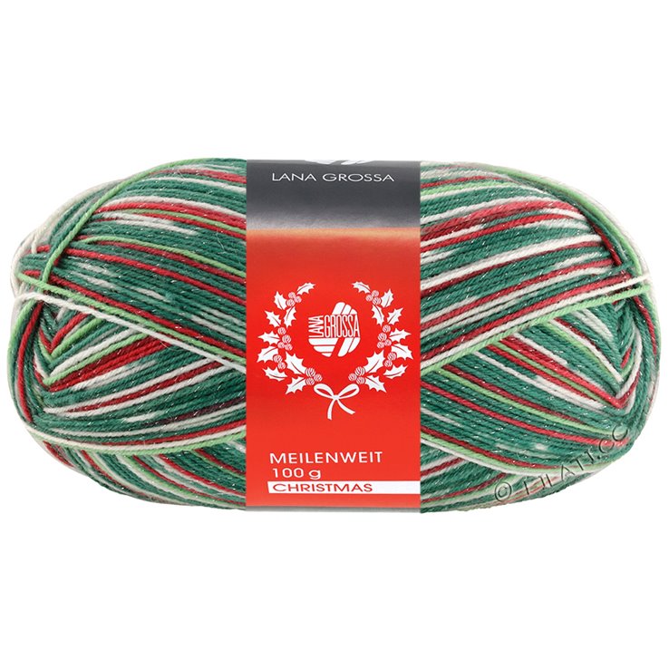 Lana Grossa MEILENWEIT 100g Christmas Lurex | 6795-