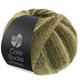 Lana Grossa MEILENWEIT 100g Cosy Socks Soft Stripes | 107-verde claro/verde reseda/gris verde/verde musgo