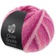 Lana Grossa MEILENWEIT 100g Cosy Socks Soft Stripes | 108-rosa/rosa vieja/salmón/brezo rojo