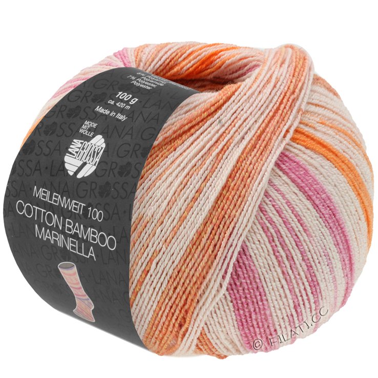 Lana Grossa MEILENWEIT 100g Cotton Bamboo Marinella | 5181-