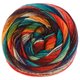 Lana Grossa MEILENWEIT 100g Fontana | 5451-oliva/esmeralda/violeta oscuro/taupe/gris marrón/marrón oscuro/azul turquesa/rojo herrumbre/naranja/jade/rojo