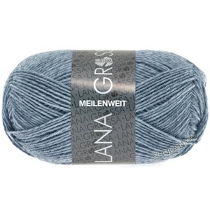 Lana Grossa MEILENWEIT 50g | 1302-jeans/gris mezcla